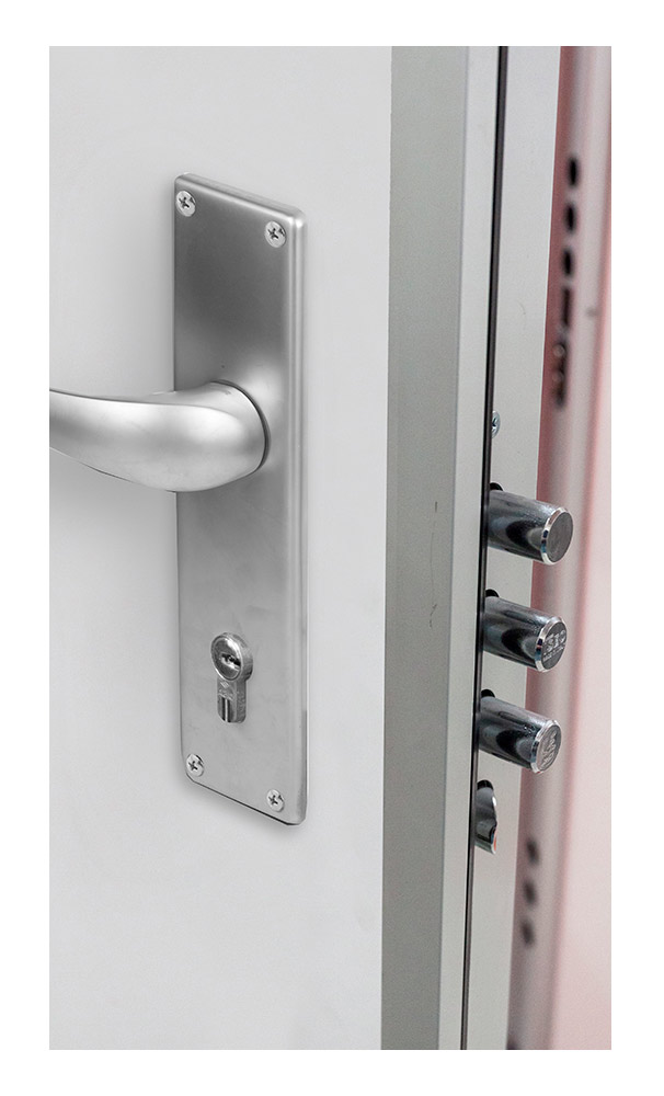 Las cerraduras de seguridad para puertas exteriores - Cerradura Plus