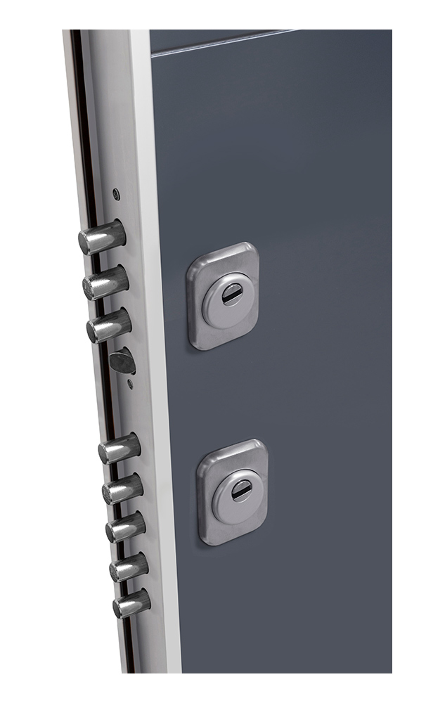 Cerradura Puerta Enrollable, Cilindro 60 mm, Con 3 llaves, Acero  Galvanizado, Bloqueo con Llave